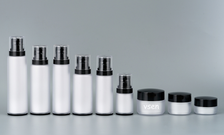 化妝品塑料瓶 化妝品套裝瓶子 面霜瓶子批發 1(圖2)